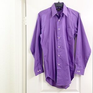 Valerio Garati purple long sleeve button down shirt